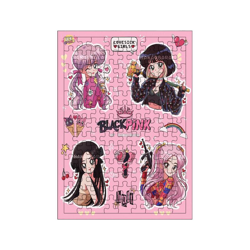 پازل طرح بلک پینک کد 2363