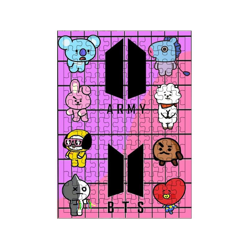 پازل طرح بی تی اس کد 2393