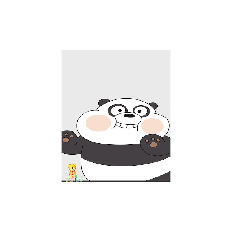 تابلو شاسی طرح خرس کد 130