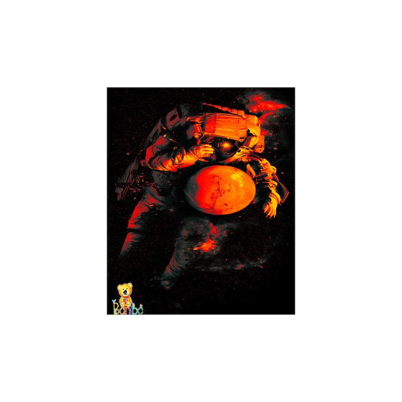 تابلو شاسی طرح فضانورد کد 140