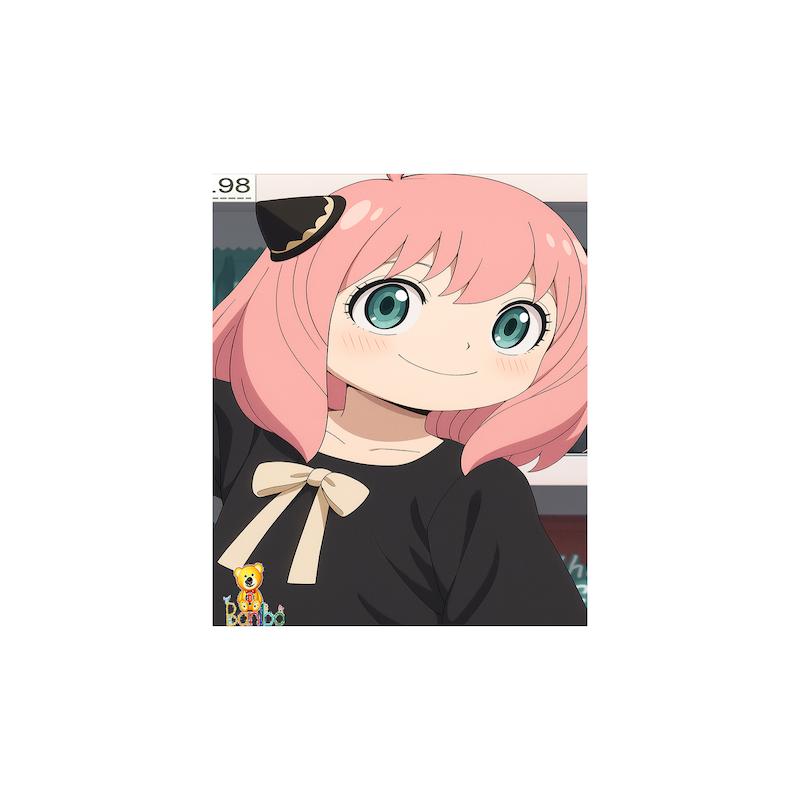 تابلو شاسی طرح انیمه دختر کد 224