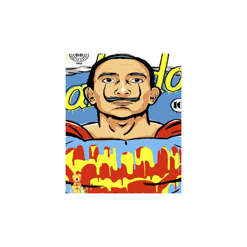 تابلو شاسی طرح سوپرمن کد 298