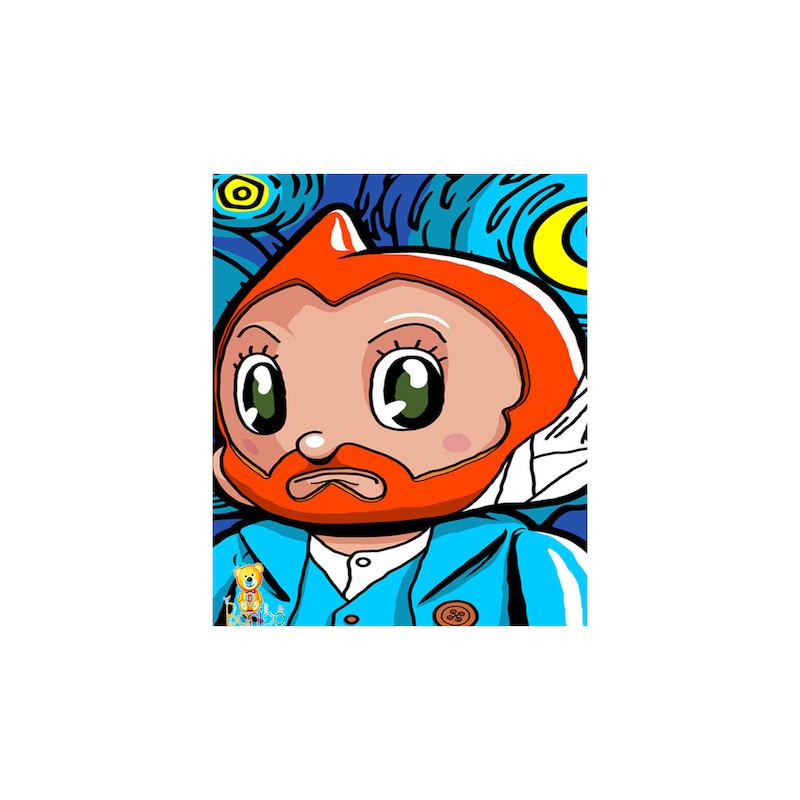 تابلو شاسی طرح ونگوگ کد 316