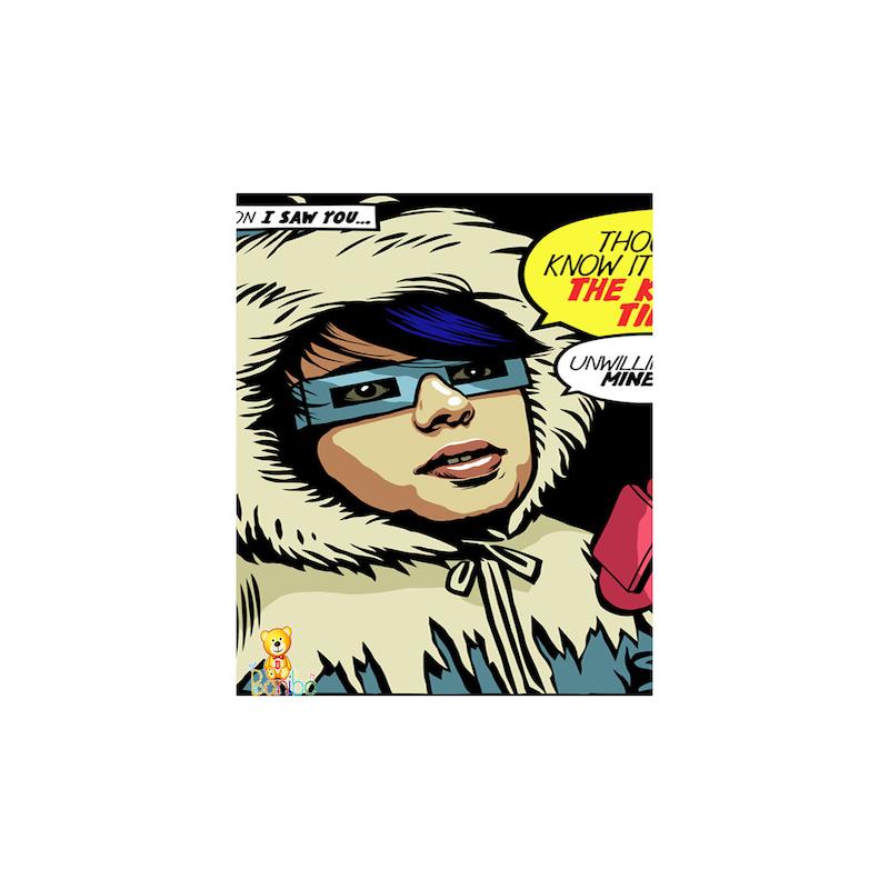 تابلو شاسی طرح چهره کد 322