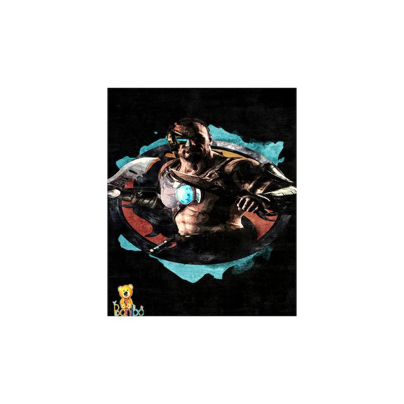 تابلو شاسی طرح  جنگجو کد 372