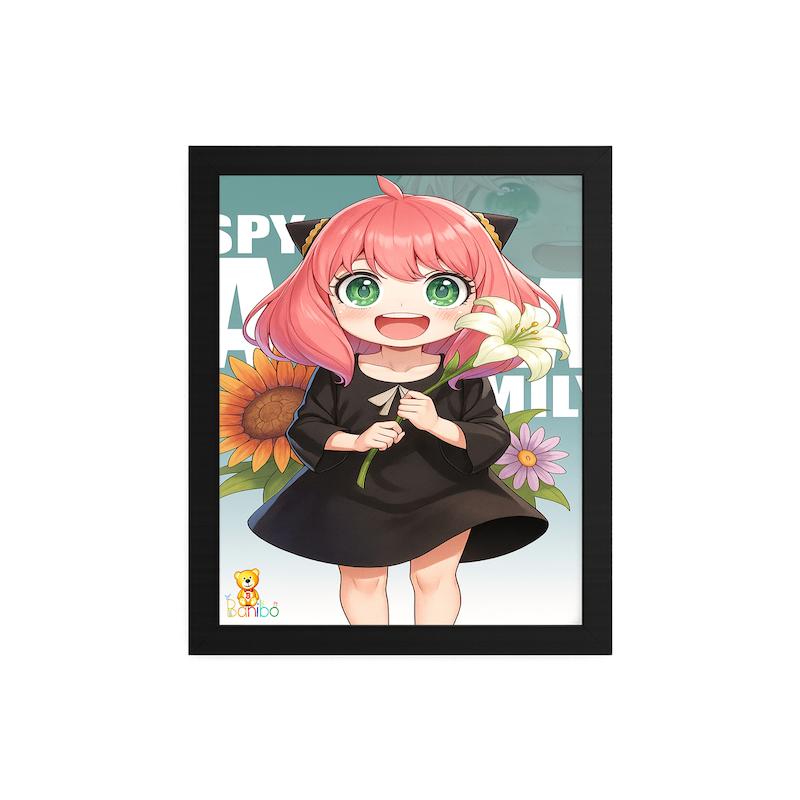 تابلو شاسی طرح انیمه دختر کد 217