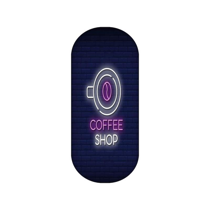 سوهان ناخن طرح coffee  کد 529