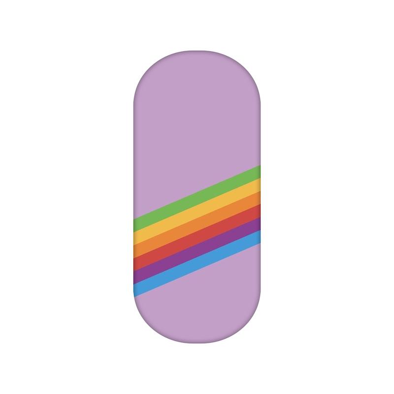سوهان ناخن طرح رنگین کمان کد 810