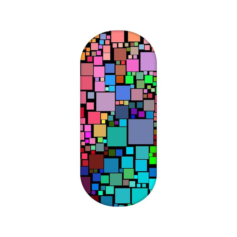 سوهان ناخن طرح رنگی کد 815