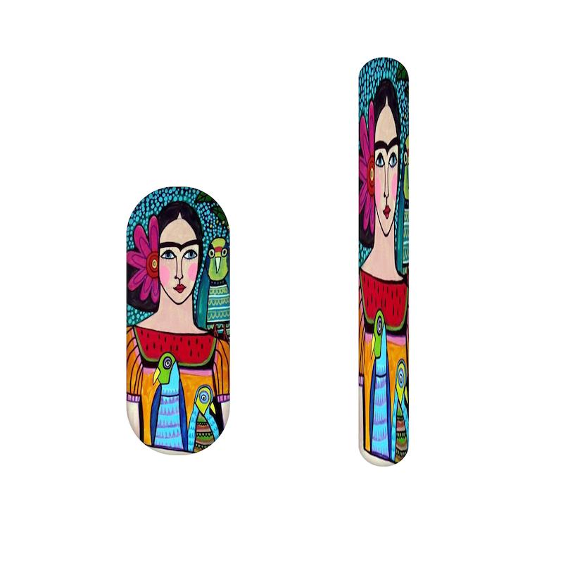 سوهان ناخن طرح کوبیسم کد 339  مجموعه 2 عددی