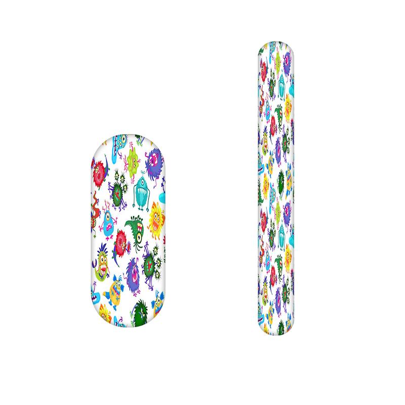 سوهان ناخن طرح کارخانه هیولاها کد 420 مجموعه 2 عددی