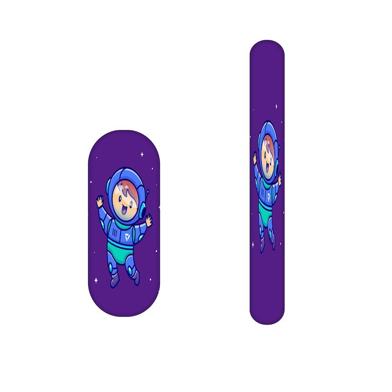 سوهان ناخن طرحپسر فضانورد کد 522  مجموعه 2 عددی