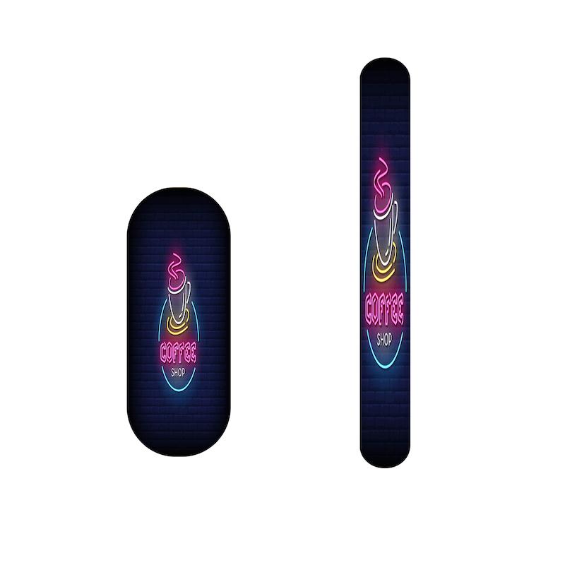 سوهان ناخن طرح coffee کد 525 مجموعه 2 عددی