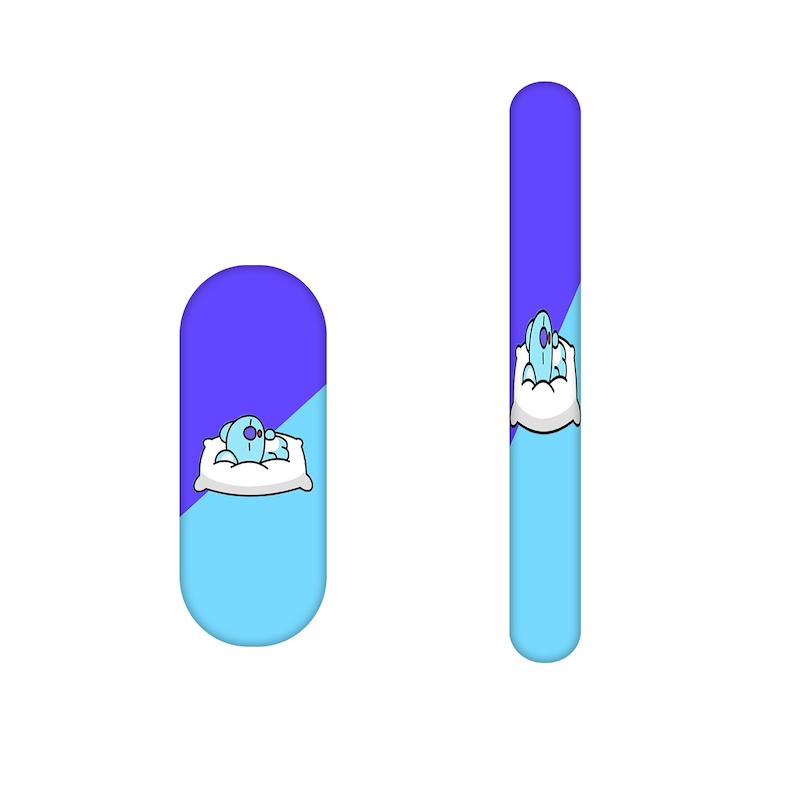 سوهان ناخن طرح بی تی کد 679  مجموعه 2 عددی