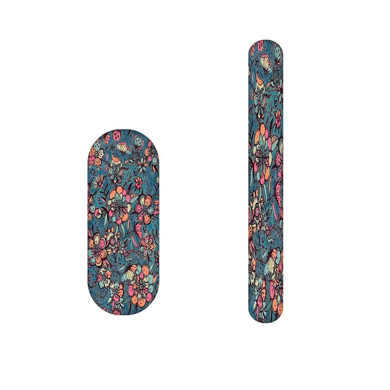 سوهان ناخن طرح گل کد 763 مجموعه 2 عددی