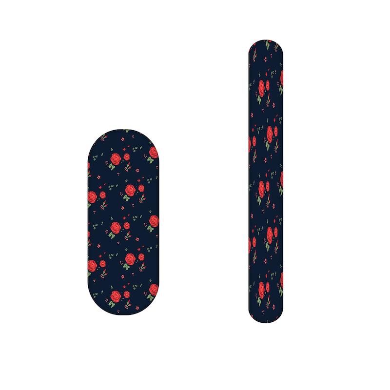 سوهان ناخن طرح گل کد 773  مجموعه 2 عددی