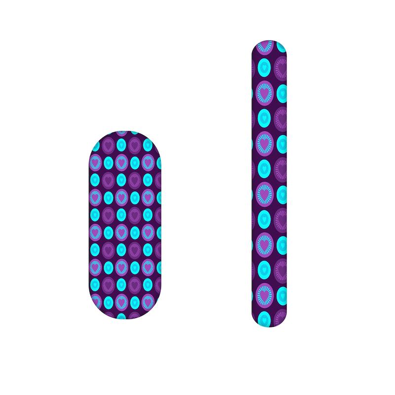 سوهان ناخن طرح قلب ها کد 782 مجموعه 2 عددی