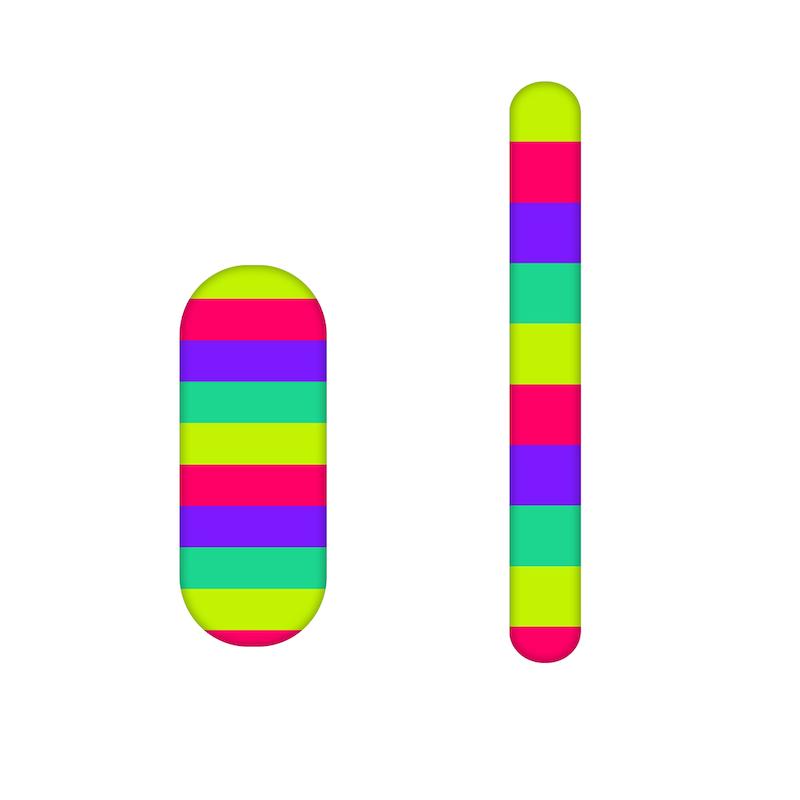 سوهان ناخن طرح رنگی کد 785 مجموعه 2 عددی