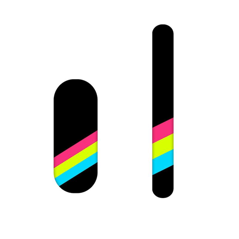 سوهان ناخن طرح رنگی کد 796  مجموعه 2 عددی