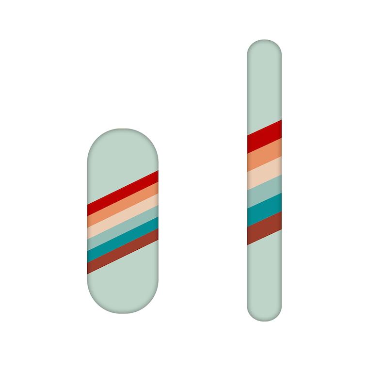 سوهان ناخن طرح رنگی 805 مجموعه 2 عددی