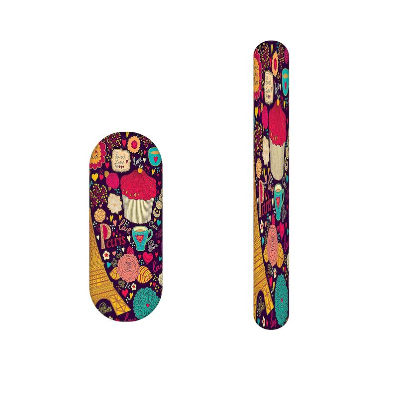 سوهان ناخن طرح برج ایفل کد 855 مجموعه 2 عددی