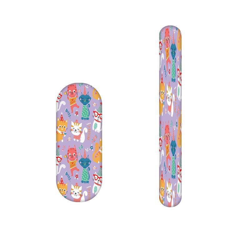 سوهان ناخن طرح گربه ها کد 868 مجموعه 2 عددی