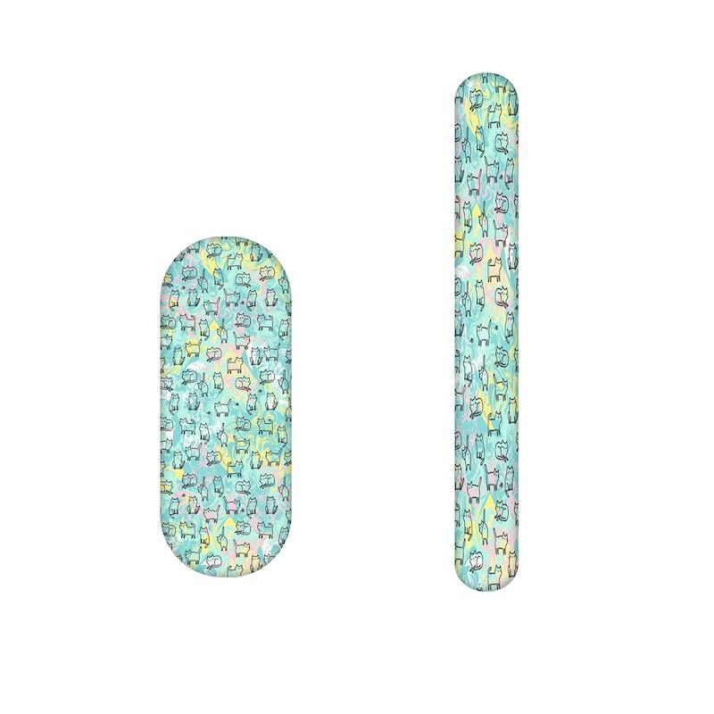 سوهان ناخن طرح گربه کد 921  مجموعه 2 عددی