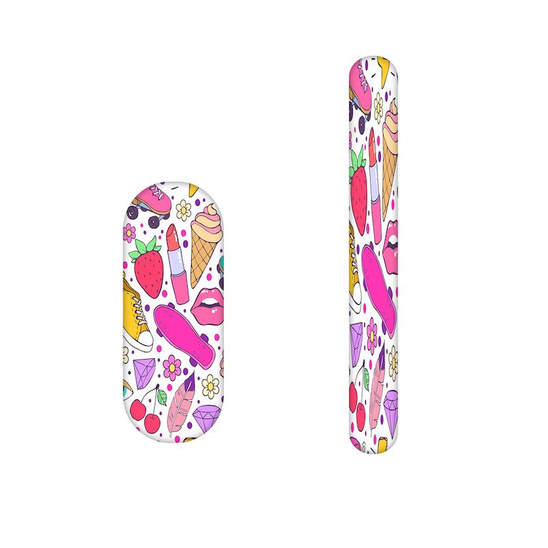 سوهان ناخن طرح میکس دخترونه کد 978  مجموعه 2 عددی