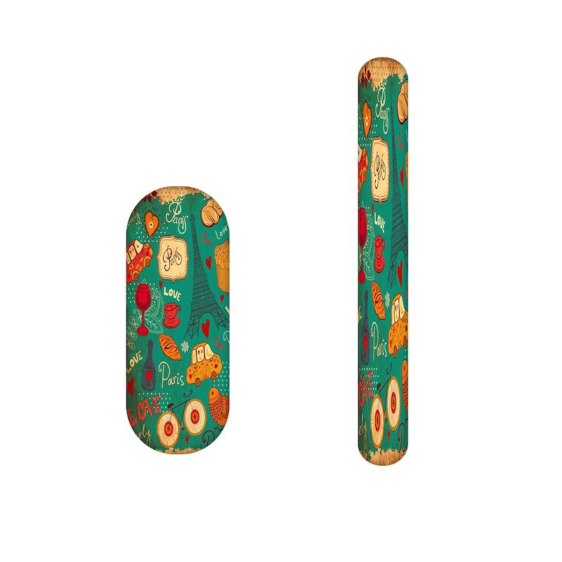 سوهان ناخن طرح پاریس کد 993  مجموعه 2 عددی