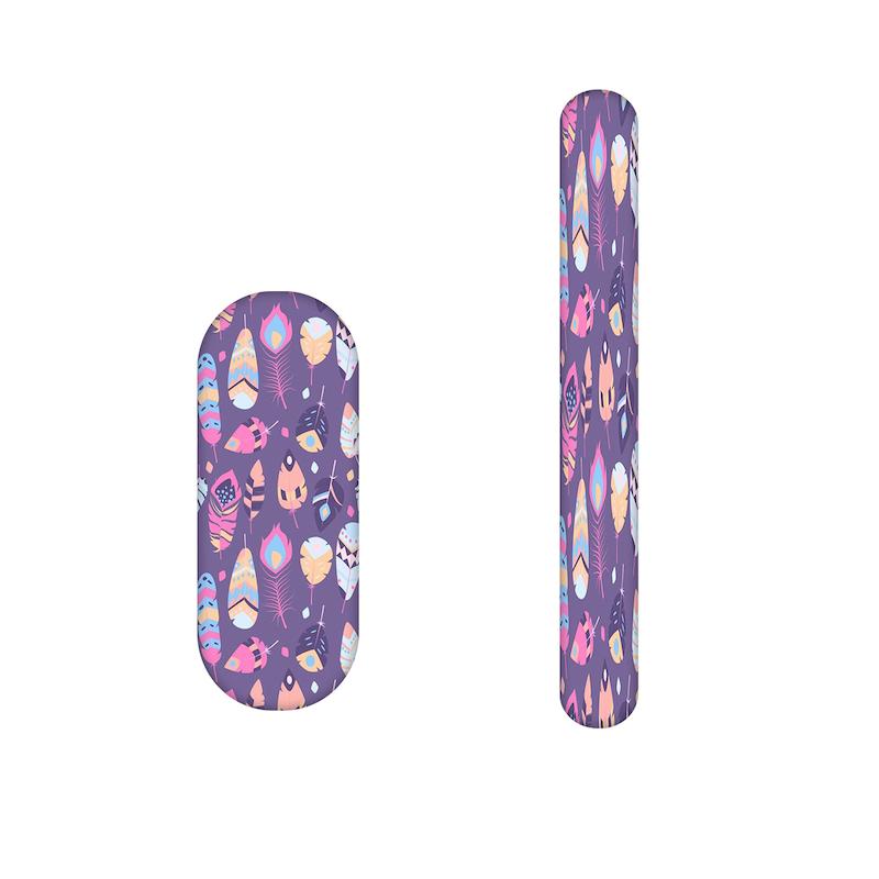 سوهان ناخن طرح پر ها کد 1034 مجموعه 2 عددی