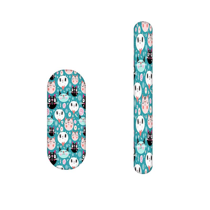 سوهان ناخن طرح گربه ها کد 1040 مجموعه 2 عددی