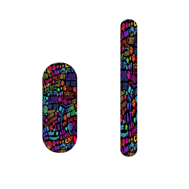 سوهان ناخن طرح love کد 1083  مجموعه 2 عددی