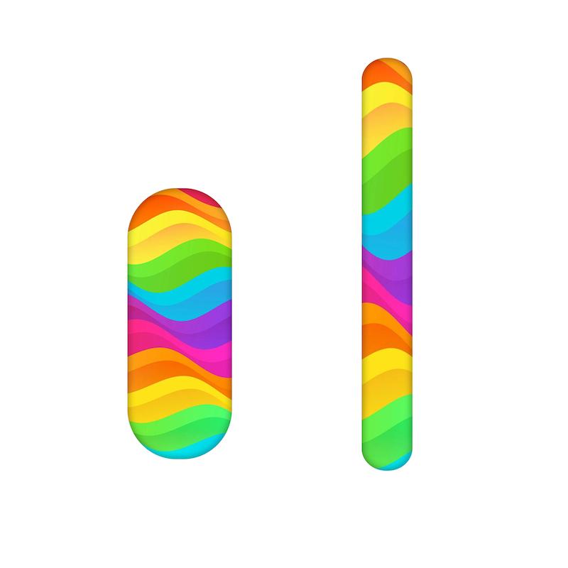 سوهان ناخن طرح رنگی کد 1086 مجموعه 2 عددی