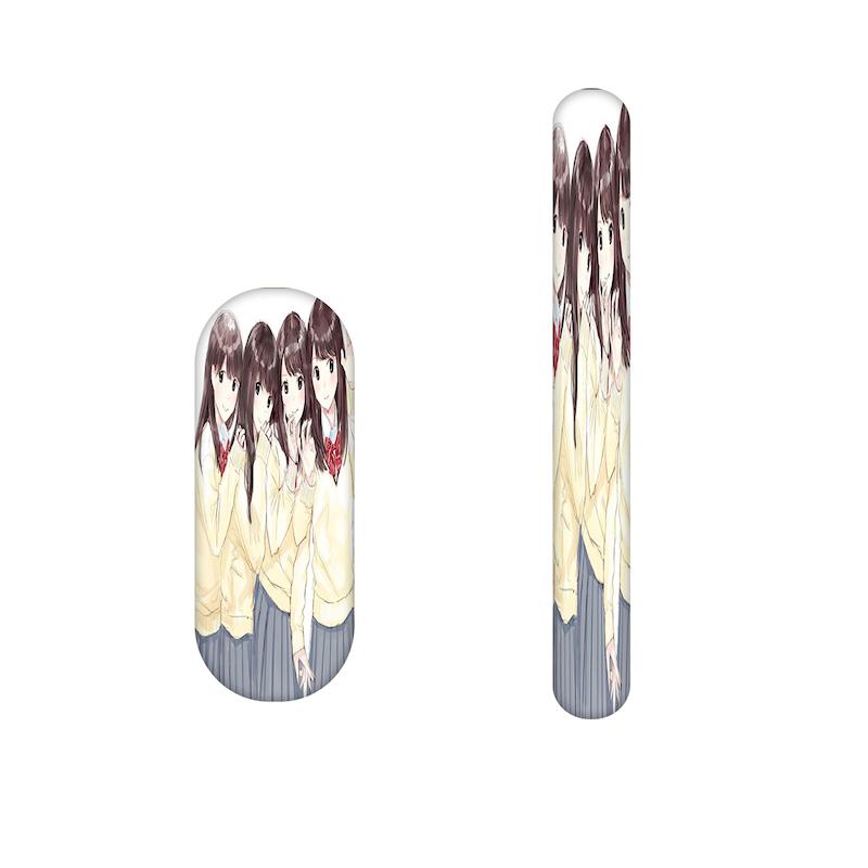 سوهان ناخن طرح انیمه دختر کد 2325 مجموعه 2 عددی