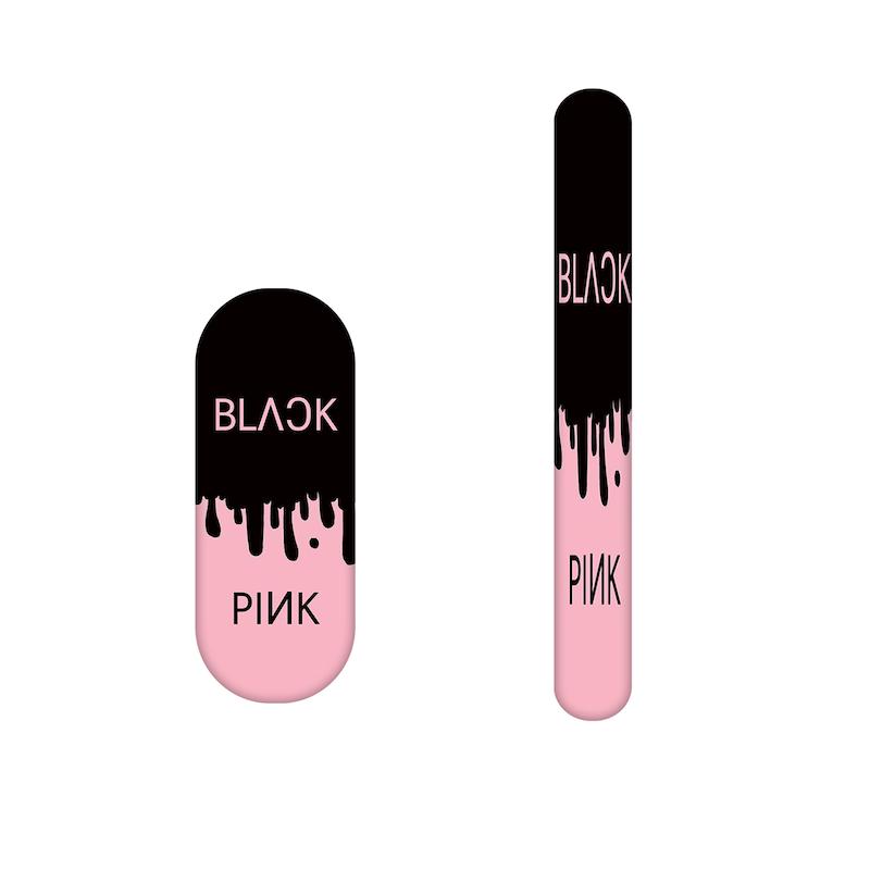 سوهان ناخن طرح بلک پینک کد 2345  مجموعه 2 عددی