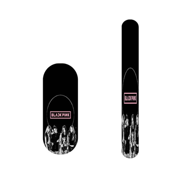 سوهان ناخن طرح بلک پینک کد 2358  مجموعه 2 عددی