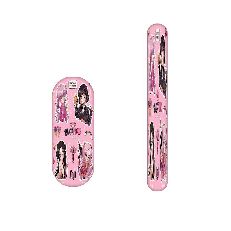 سوهان ناخن طرح بلک پینک کد 2363 مجموعه 2 عددی