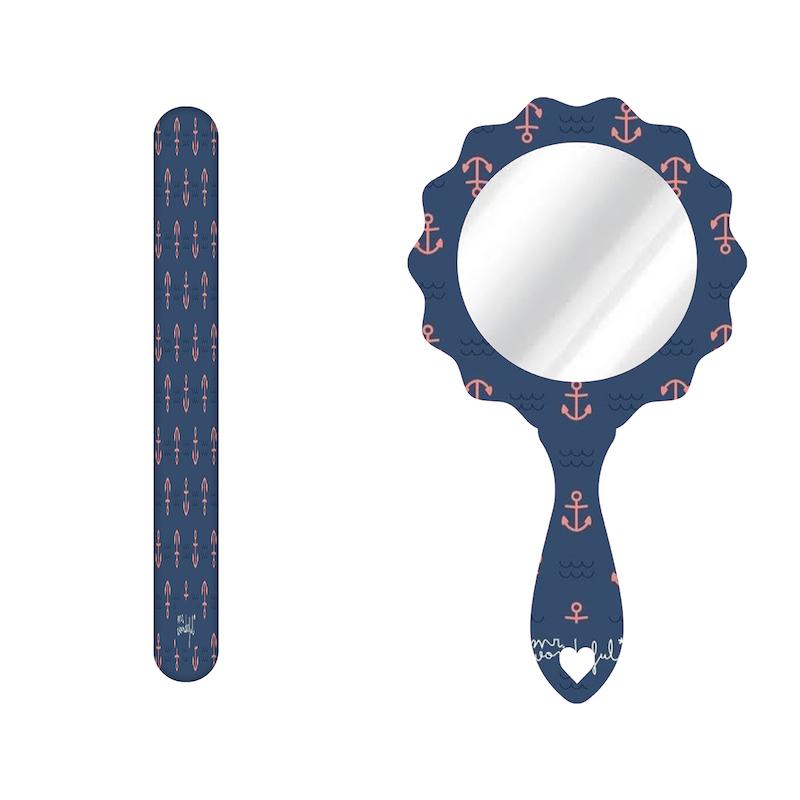 ست آینه و سوهان طرح لنگر کد 306