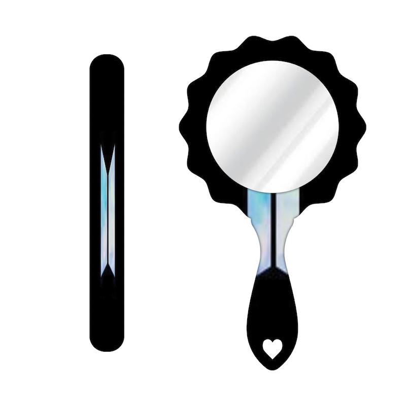 ست آینه و سوهان طرح بی تی اس کد 674