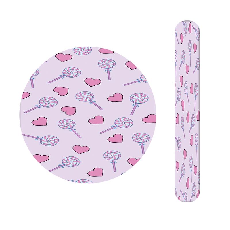 ست آینه و سوهان طرح آبنبات قلبی کد 215