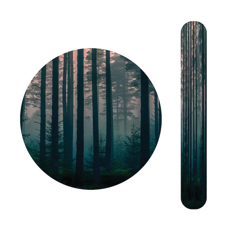 ست آینه و سوهان طرح جنگل کد 222