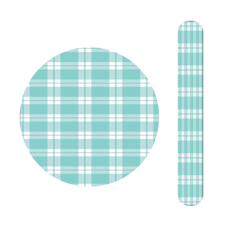 ست آینه و سوهان طرح چهارخونه کد 247