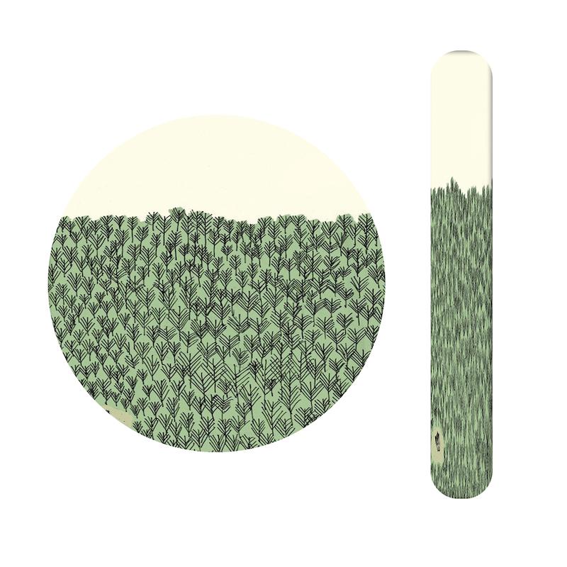 ست آینه و سوهان طرح جنگل کد 259