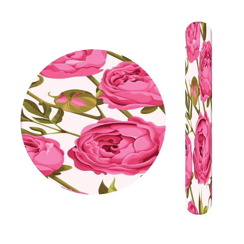 ست آینه و سوهان طرح رز صورتی کد 284