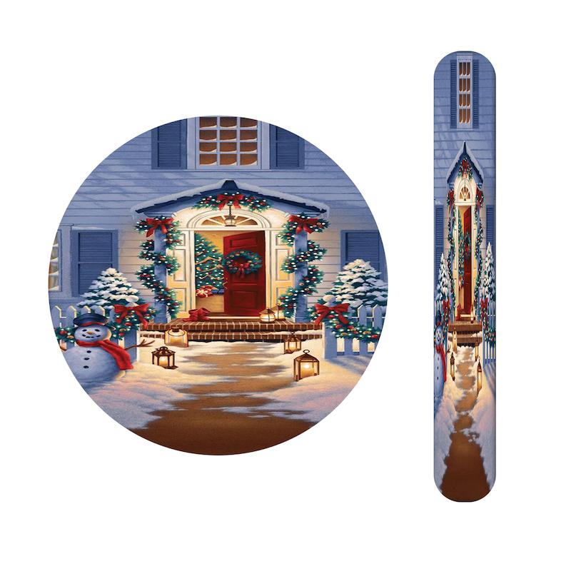 ست آینه و سوهان طرح آدم برفی کد 296