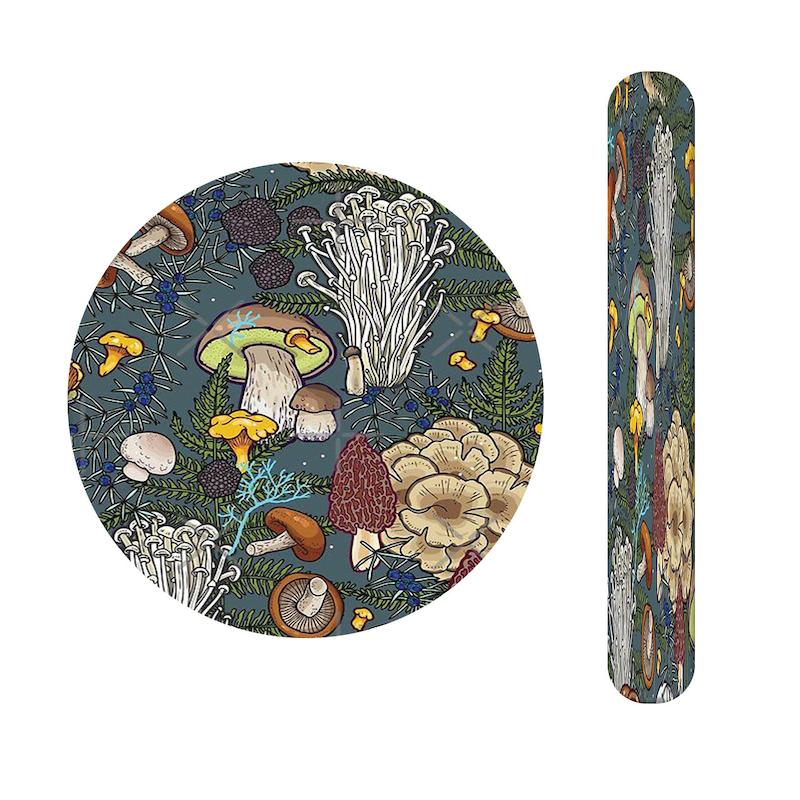 ست آینه و سوهان طرح قارچ ها کد 307