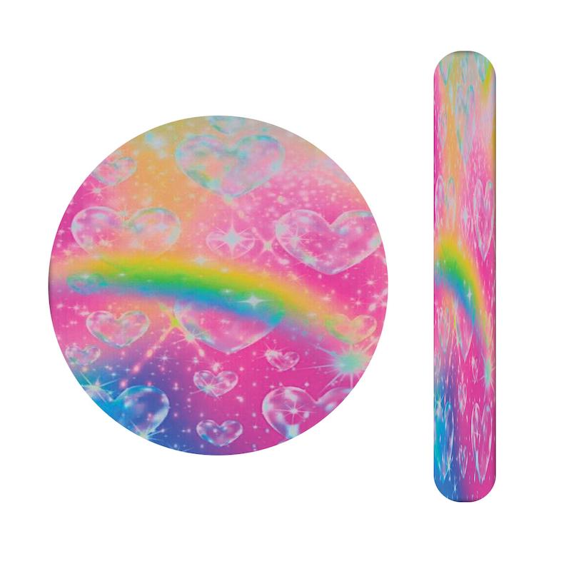 ست آینه و سوهان طرح رنگین کمان کد 315