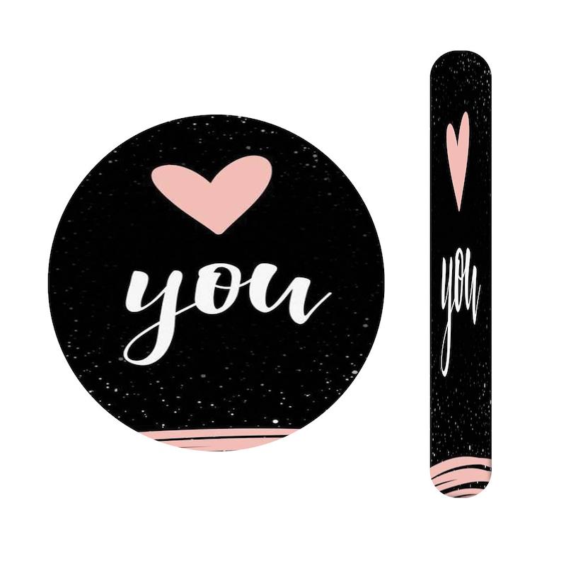 ست آینه و سوهان طرح love کد 395