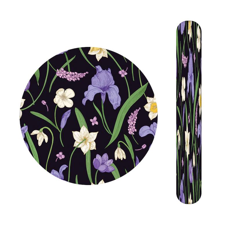 ست آینه و سوهان طرح گل کد 413