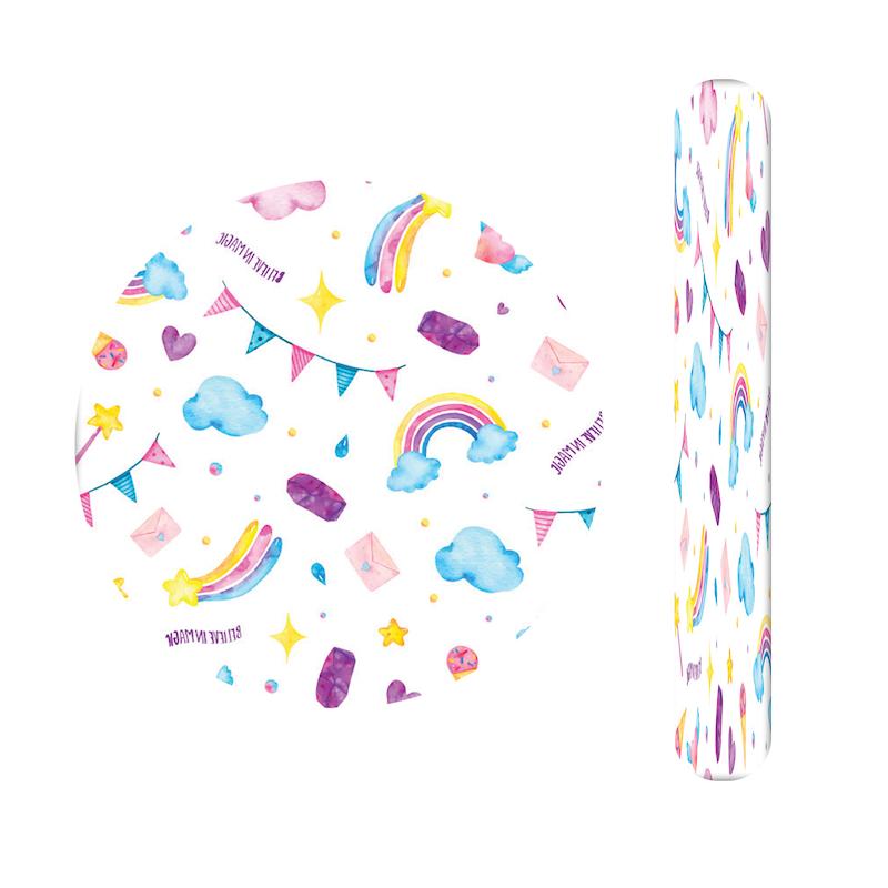 ست آینه و سوهان طرح رنگین کمان کد 421